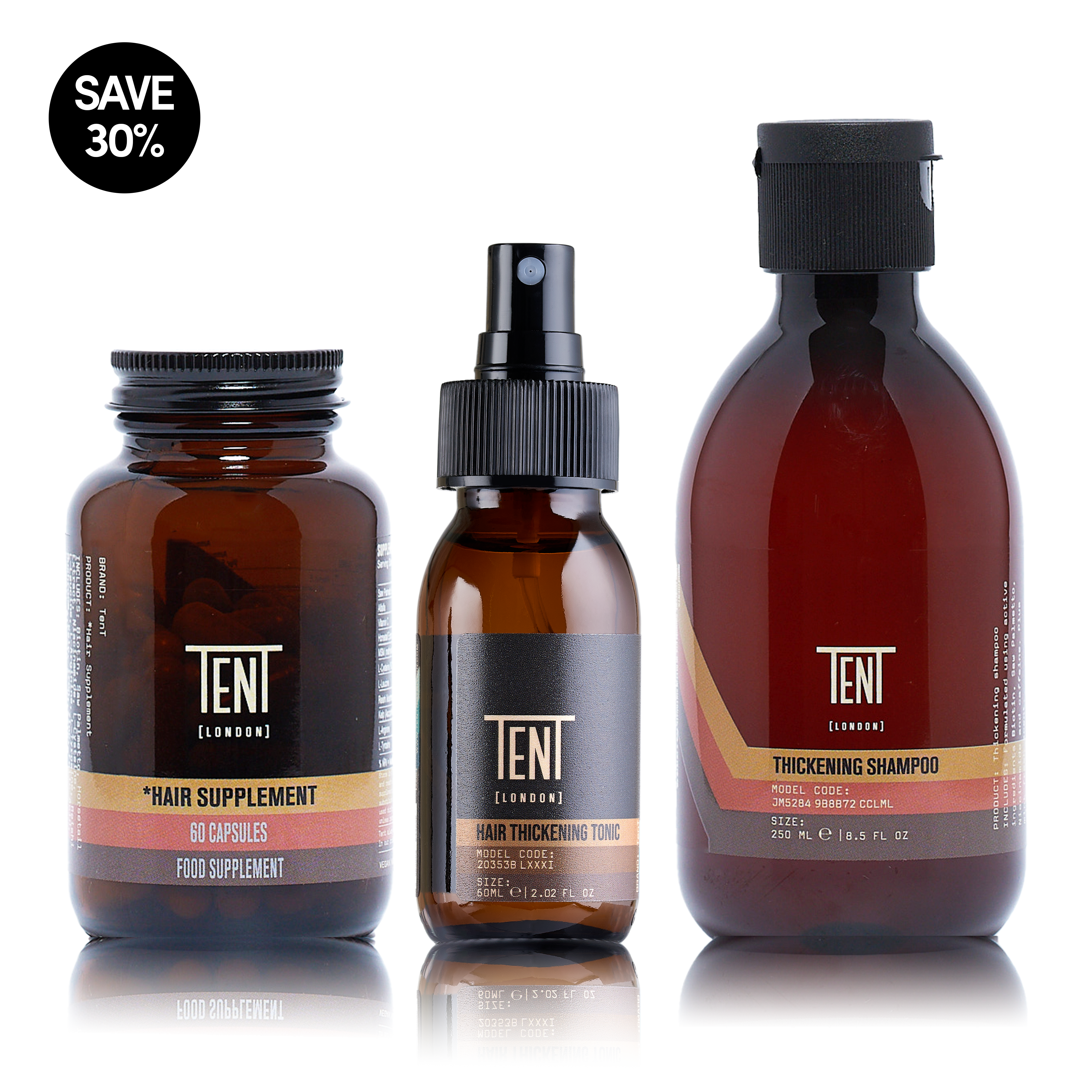 tent shampoo 3-STEP HAIR THICKENING – TenT